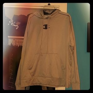 Light gray/silver Champion hoodie